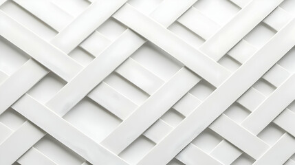 Abstract White Geometric Pattern Background
