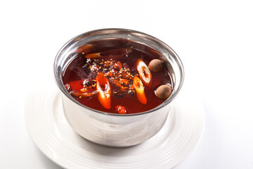 Hotpot soup base: wild mushroom soup