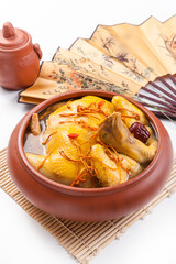 Braised Deer Fillet with Tea Tree Mushrooms