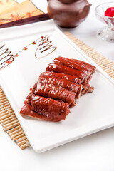 Fungus with vinegar sauce