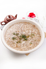 Five-meter-long vegetable stew with fresh sea cucumber
