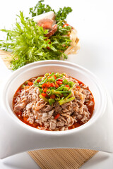 Hot and sour stewed lamb