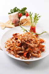 Deep-fried chili river shrimp