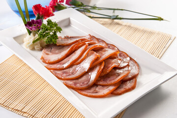 Cold cut five-spice pork elbow slices