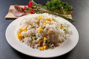 Golden Egg Fried Rice