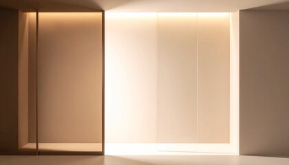 Glass gold shinny texture room wall