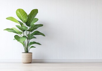 Indoor Plant in Minimalist Setting
