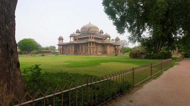 Tomb of Muhammad Ghaus, a Sufi saint in Gwalior, Madhya Pradesh, India,Tombs of Mohammed Ghaus & Tansen
