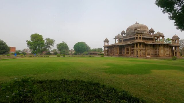 Tomb of Muhammad Ghaus, a Sufi saint in Gwalior, Madhya Pradesh, India,Tombs of Mohammed Ghaus & Tansen