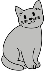 cat dog illustration