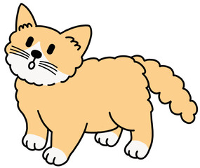 cat dog illustration