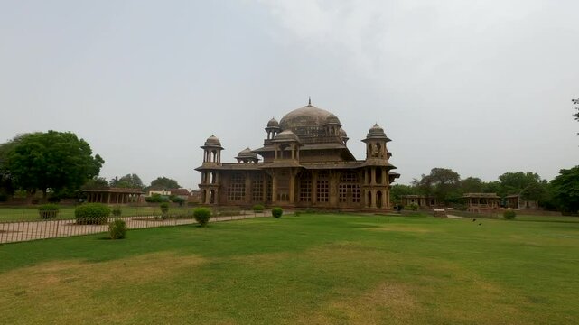 Tomb of Muhammad Ghaus, a Sufi saint in Gwalior, Madhya Pradesh, India,Tombs of Mohammed Ghaus & Tansen