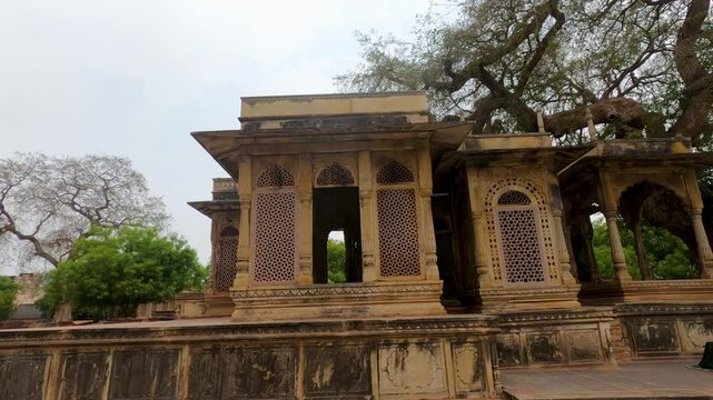 Tomb of Muhammad Ghaus, a Sufi saint in Gwalior, Madhya Pradesh, India,Tombs of Mohammed Ghaus & Tansen
