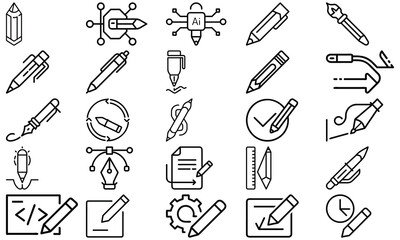 TechSketch Icon Collection: Design & Coding Essentials