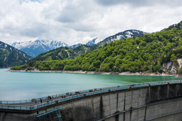 Obraz premium Japan Hokuriku Kurobe Tateyama Alps
