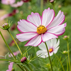 Obraz premium pink daisy flower