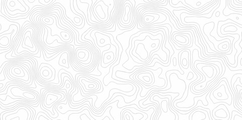Minimal Lines Topographic contour lines grid map seamless pattern. Geographic mountain relief. Abstract lines background. Contour maps. illustration, Topo contour map design.