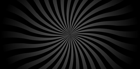 Seamless retro vintage burst sunrise sunbeam element spiral striped illustration sunray template wallpaper, cartoon, pop design	
