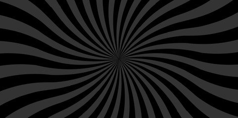 Seamless retro vintage burst sunrise sunbeam element spiral striped illustration sunray template wallpaper, cartoon, pop design	
