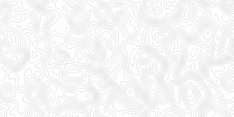 Abstract minimal The patter discovery vector topo map. creative discovery White wave grid stripe line map topography. vector geographic contour mounted map background.	