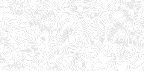 Abstract minimal The patter discovery vector topo map. creative discovery White wave grid stripe line map topography. vector geographic contour mounted map background.	