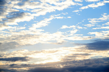 Obraz premium 夜明け前の空