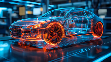 Obraz premium Cross-Platform Interoperability Challenges: CAD vs Digital Twin Models