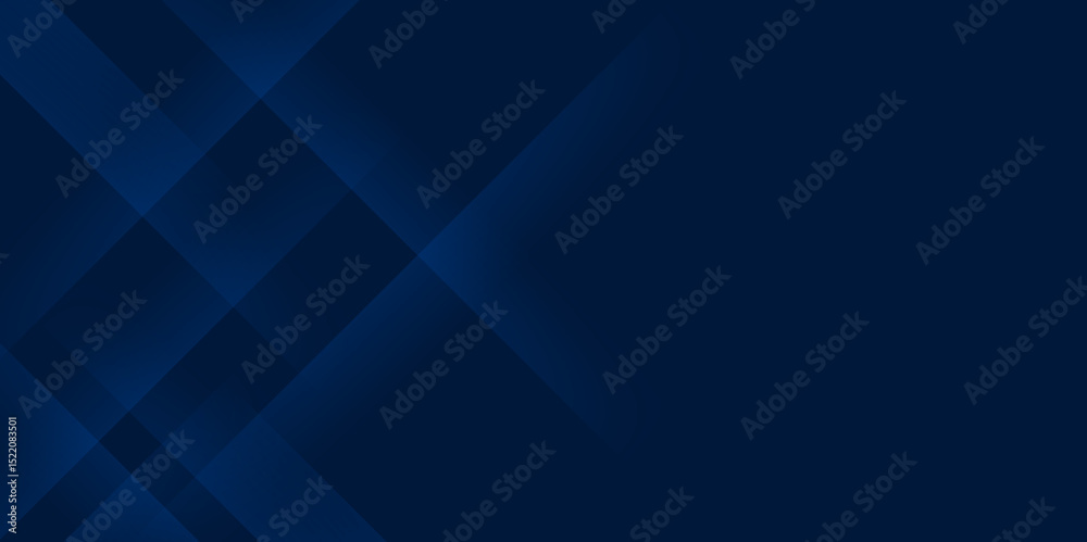 Aufkleber Premium background design with diagonal dark blue line pattern. Abstract digital technology pattern luxury blue motion background. abstract background with gradient stripes. Dark geometric banner.	
