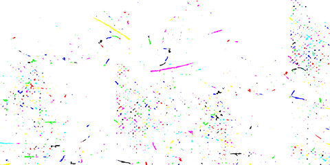 Colorful water color painting splash. Blot, Blurred spot. with texture. Multiple spots and stain water color on white background.