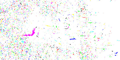 Colorful water color painting splash. Blot, Blurred spot. with texture. Multiple spots and stain water color on white background.