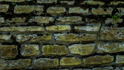 Steinwand in der Stadt Mainz