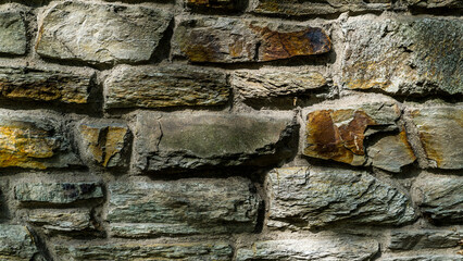 Steinwand in der Stadt Mainz