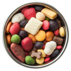 Colorful Assortment of Sweet Candies in a Bowl for Celebration