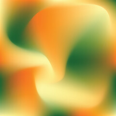 abstract colorful background. green orange yellow nature color gradiant illustration. green orange yellow color gradiant background