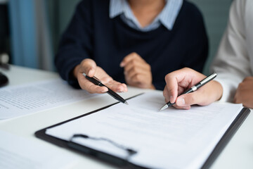 Lawyer businessman working with lawbook in office or courtroom Legal counsel with gavel and legal...