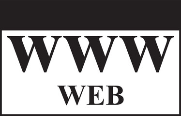Vector illustrations used in the World Wide Web browser symbol