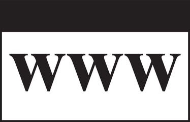 Vector illustrations used in the World Wide Web browser symbol