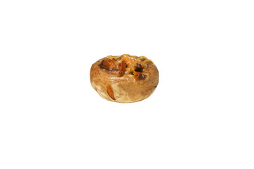 PNG stuffed mushrooms isolated on white background.