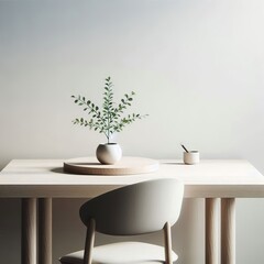 Minimalist Desk subtle and clean