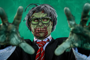 zombie man reaching