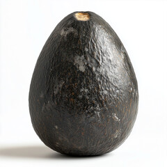 avocado isolated on white background