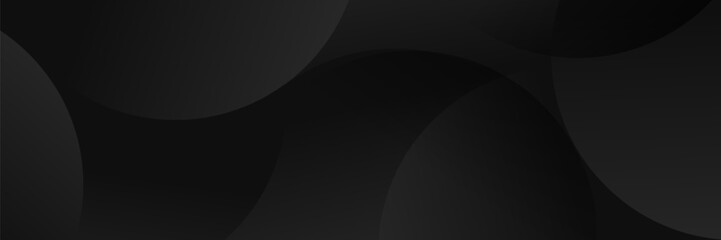 Fototapeta premium Abstract pattern black geometric banner design background.