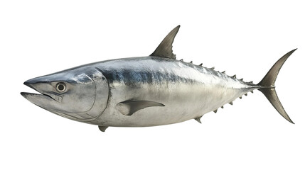 A captivating image of a sleek tuna, captured in exquisite detail. Showcasing the aquatic world in vibrant style.