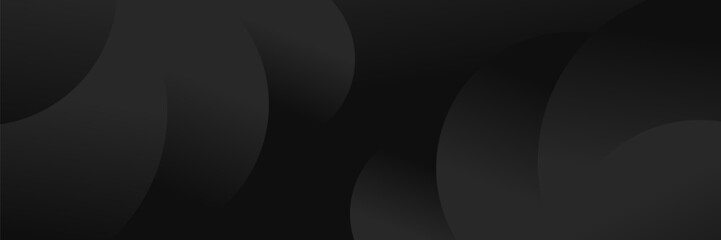 Abstract pattern black geometric banner design background.