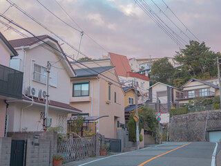 Small neighborhood in Kobe Japan