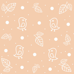 seamless pattern with coffee cups