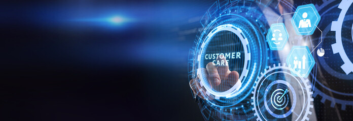 Individual customer service and CRM. Customer care.