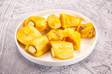 Asian tropical sweet and juicy Jackfruit