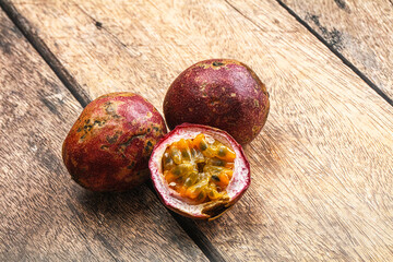 Tropical exotic Maracuya Passion fruit