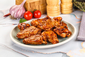 Buffalo chicken wings barbecue sauce